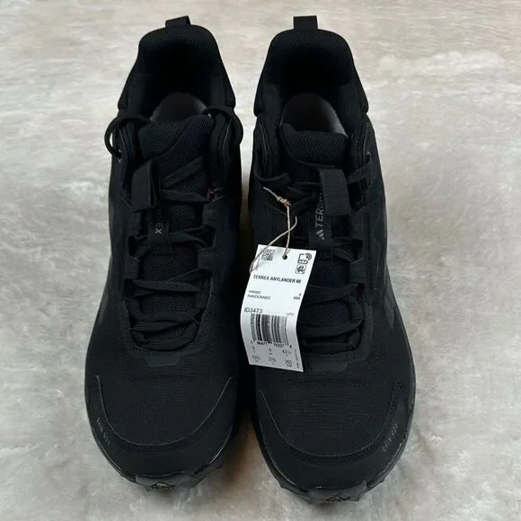 Adidas Terrex Anylander MI 10.5 All Black Women's Hiking Sneaker Rain Ready - Picture 10 of 15